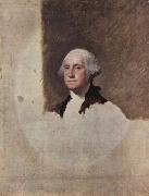 Gilbert Stuart Gilbert Stuart unfinished 1796 painting of George Washington oil painting artist